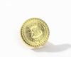 Botão Botões Monopoly Plástico Bronze Dourado Retro Estilo Britânico Botão Casaco Lã Fivela