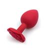 Flor Rosa Silicona Erótico Plug Anal Estimulación Corte Trasero Anal SM Productos para Adultos Juguetes Alternativos Suministros para Coqueteo