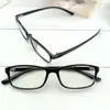 Nuevo Armazón de Lentes Ultra Ligero Tr90 para Hombres con Lentes para Miopía Armazón Clásico Negro Cuadrado Pequeño para Mujeres con Lentes para Leer