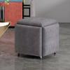Mesa de Centro Combinable Apilable Cubo de Rubik Taburete Bajo 5 en 1 Hogar Apartamento Pequeño Sofá Banco Pequeño para Cambiar Zapatos