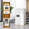 Gabinete de seguridad con cerradura de seguridad nacional, archivador engrosado, gabinete metálico, gabinete de oficina, gabinete para documentos de oficina, gabinete electrónico con contraseña y huella digital