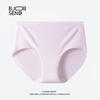 Calcinhas de Algodão Bebê Classe A de Cintura Alta com Gancho Estendido para Mulheres, Forro Antibacteriano 100% Algodão, Calcinhas de Algodão Puro Plus Size para Mulheres