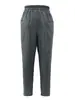 Pantalones Casuales de Imitación Algodón Lino para Mujer 2026 Verano Nuevo Pantalones Harem de Cintura Media Elásticos Adelgazantes Pantalones Cortos Venta al por Mayor Transfronteriza
