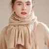 Bufanda Chal de Punto de Cachemira 100% Puro Hueco con Borlas Nuevo Doble Uso para Mujer Otoño/Invierno Ligero