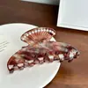 Estilo Moda para o Dia a Dia Francês Versátil Prendedor de Cabelo de Ácido Acético Presilha de Cabelo com Concha Pérola Sentido Avançado Grande Quantidade Prendedor Tiburón Acessórios de Cabelo