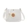 Bolsa Cuadrada Pequeña Tejida de un Solo Hombro Linda para Mujer, Nueva Moda Primavera 2026 Bolso Cruzado Sencillo Casual para el Trabajo