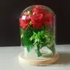 Fornecedor da Fabricante Tampa de Vidro à Prova de Poeira Decorações Decorativas DIY para Mesa Flores Imortais Tampa de Vidro com Micro Paisagem Transparente