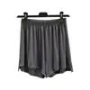Shorts Modal de Cintura Alta Tamanho Grande Feminino Verão Menina Plus Size Soltos Versátil Casual Calças de Perna Larga Finas Calças de Pijama Cor Sólida