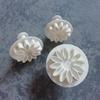 Ferramentas de confeitaria DIY floco de neve redondo flor de cinco pétalas concha balão bolo doce mola molde decoração modelagem