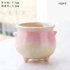 Vaso de Flor Carnuda Cerâmica Jardinagem Cerâmica Mini Novo Criativo Grés Casa Vintage Novo Vaso de Porcelana Vaso