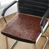 Cojín de asiento de verano, almohadilla de hielo, cojín para silla, silla de oficina, taburete, tapete de bambú transpirable de verano, cojín de asiento de bambú, almohadilla refrigerante