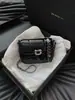 Bestseller transfronterizo: bolso pequeño bordado estilo Chanel de lujo ligero para mujer, nuevo bolso pequeño de cadena de bola dorada 2026, bolso de hombro y bandolera moderno y versátil
