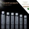 Atacado de fábrica 30ml50ml60ml80ml100ml120ml frasco redondo de ombro com tampa borboleta Frasco PET com tampa flip-top