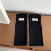 Calcetines estándar de tela estilo coreano de pelo medio con forro polar estilo holgazán hasta media pantorrilla para mujer otoño e invierno color sólido estilo Dongdaemun