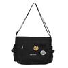 Bolso Bandolera de Trabajo Casual de Moda Estilo Japonés, Bolso Cruzado Funcional con Múltiples Bolsillos, Bolso de Hombro Unisex de Gran Capacidad