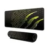 Mouse Pad Gamer Resistente a Arranhões em Favo de Mel, Tamanho Grande, Borda Reforçada, Base Antiderrapante para Mesa, Pad para Teclado Gamer de Escritório, Apoio de Pulso Personalizável