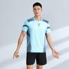 Traje de badminton feminino secagem rápida respirável sportswear verão masculino jersey de vôlei roupa de tênis de mesa tênis compra em grupo impressão