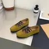 Sapatos Mary Jane de moda estilo bailarina com bico quadrado e acabamento aveludado para mulheres 2026 Verão Novo Tira Elástica Cruzada Corte Baixo Sapatos de Salto