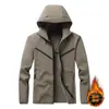 Nueva Chaqueta Softshell Impermeable para Exteriores para Hombre 2026, Chaqueta con Capucha para Hombre, Chaqueta de Montañismo para Hombre, Impermeable de Una Sola Capa