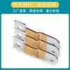 Haocheng hardware Nueva Energía cobre rojo plateado parcial conductor barra de cobre barra colectora punzonado doblado mecanizado CNC