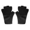 Luvas para Nail Art, Luvas Anti-UV, Proteção para Lâmpada UV de Aparelho de Fototerapia, Protetor Solar, Luvas Descartáveis Pretas Sem Dedos