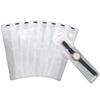 Bolsas de Embalaje Transparentes 7*28, Bolsas de Plástico para Papelería, Artículos de Uso Diario, Bolsas para Peines, Bolsas Perladas Blancas Autoadhesivas, Bolsas Largas y Estrechas
