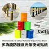 Fita reflexiva autoadesiva AliExpress transfronteiriça 5*300cm fita de papel reflexiva logo de segurança para caminhão filme reflexivo atacado