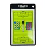 Placa Tática de Basquete Dupla Face, Placa de Treinador Colorida em Liga de Alumínio, Quadro Magnético de Ensino, Quadro de Treino, Mesa de Areia Tática com Caneta e Borracha