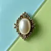 Nuevo Plato Ovalado de Flor de Aleación para Manualidades DIY, Tocados de Novia, Zapatos, Ropa, Bolsos, Zuecos, Accesorios y Materiales