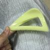 Nuevo Clip Triángulo Oblicuo de 10 cm Hebilla Mariposa Pinza para el Cabello Moda Simple Elegante Pinza para el Cabello Retro Lujo Ligero Accesorios para el Cabello