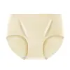 Estilo Minimalista Color Sólido Sin Costuras Transpirables Bragas de Tiro Bajo Algodón Puro Antibacteriano en la Entrepierna Ajustadas al Cuerpo Calzones para Mujer Antibacterianos y Saludables