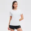 Camiseta Esportiva de Manga Curta Transfronteiriça para Homens e Mulheres Casais Verão Solta Respirável Yoga Casual Profissional Corrida Fitness Top