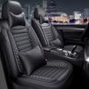 Dr. Cojín para Asiento de Coche Jie Universal Cuatro Estaciones Cuero Funda de Asiento Todo Incluido Ventilado y Transpirable Cojín Protector para Asiento de Coche