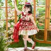 Vestido de niña para otoño 2026, nuevo y elegante vestido de princesa Lolita para niños, vestido formal para niña pequeña, falda abullonada