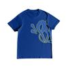 Estilo callejero hip-hop europeo y americano para hombre y mujer, top holgado de manga corta con estampado de letras, traje deportivo casual de moda de verano para hombre