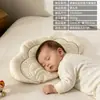 Almohada infantil con núcleo para soporte del cuello y ayuda para dormir, adecuada para uso doméstico, 3-6 años, dormitorio de estudiante, baja, delgada, suave, soporte completo para la cabeza