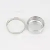 Tamaño Pequeño 30g Ml52*21Mm Cosmético Púrpura Hierba Ungüento Lodo Labial Bálsamo Pequeña Caja Redonda de Metal de Aluminio