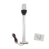 Luz Plegable LED Blanca para Ancla 9 pulgadas / 12 pulgadas Ajustable Luz Plegable Marina Ferretería Marina Accesorios para Yates