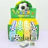 Nova Borracha Roller Formato de Bola de Futebol Desenho Animado Fofo Borracha Fofa Material Escolar Fofo Presente Infantil Prêmio