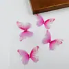 Venda Direta de Fábrica de Materiais de Decoração Super Feéricos de Tule de Camada Dupla 3D Borboleta DIY Maquiagem Facial Arte de Unhas