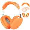 Adecuado para Funda Protectora Airpodsmax Auriculares Bluetooth Apple Funda de Silicona Montados en la Cabeza TPU Transparente Almohadilla para la Oreja Funda Protectora