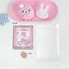 Estilo ins linda chica tarjeta pinza para el pelo tarjeta de papel accesorio para el pelo material de embalaje clip de embalaje hecho a mano DIY dibujos animados pinza para accesorios de pelo
