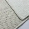 Alfombra Imitación Sisal Felpudo para Balcón Apto para Mascotas Casa de Huéspedes Sala de Transmisión en Vivo Fotografía Sala de Estar Dormitorio Entrada Principal Cobertura Total