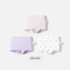 Calzoncillos tipo bóxer de algodón para niñas Balabala, Shorts de triángulo para niños pequeños y mayores, Shorts de cuatro esquinas de PP sin costuras, Paquete de tres
