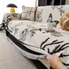 Funda de Tela para Sofá Francés Cuatro Estaciones Universal Moderna Chenilla Engrosada Mariposa Toalla de Sofá Nueva Funda para Sofá