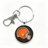 NFL Novo Time 32 Chaveiro de Liga de Zinco Time Gem Chaveiro para Carro Bolsa Venda Direta da Fábrica Em Estoque