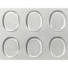 Adesivos Silenciadores para Bateria Autoadesivos 6 Peças Almofadas de Silicone para Caixa de Bateria Abafador de Som da Bateria Adesivos Absorventes de Som Pastilhas Silenciosas Absorventes de Choque com Suporte Adesivo