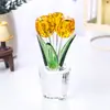 Espejo Cruzado Amazon Mariposa de Cristal Bola de Cristal Adornos Animales Pequeños Creativos Decoración de Coche Manualidades Regalos Navideños