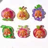 Accesorios de resina para muñecas de frutas transparentes, clips para el cabello DIY con pegamento de crema, llaveros, colgantes, decoraciones para zapatos, accesorios de resina