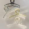 Zhao Rusi Mesmo Estilo Grab Clip Verão Feminino Volta Cabeça Grande Shark Clip Acrílico de alta qualidade Clipe Headwear Hairwear Clip